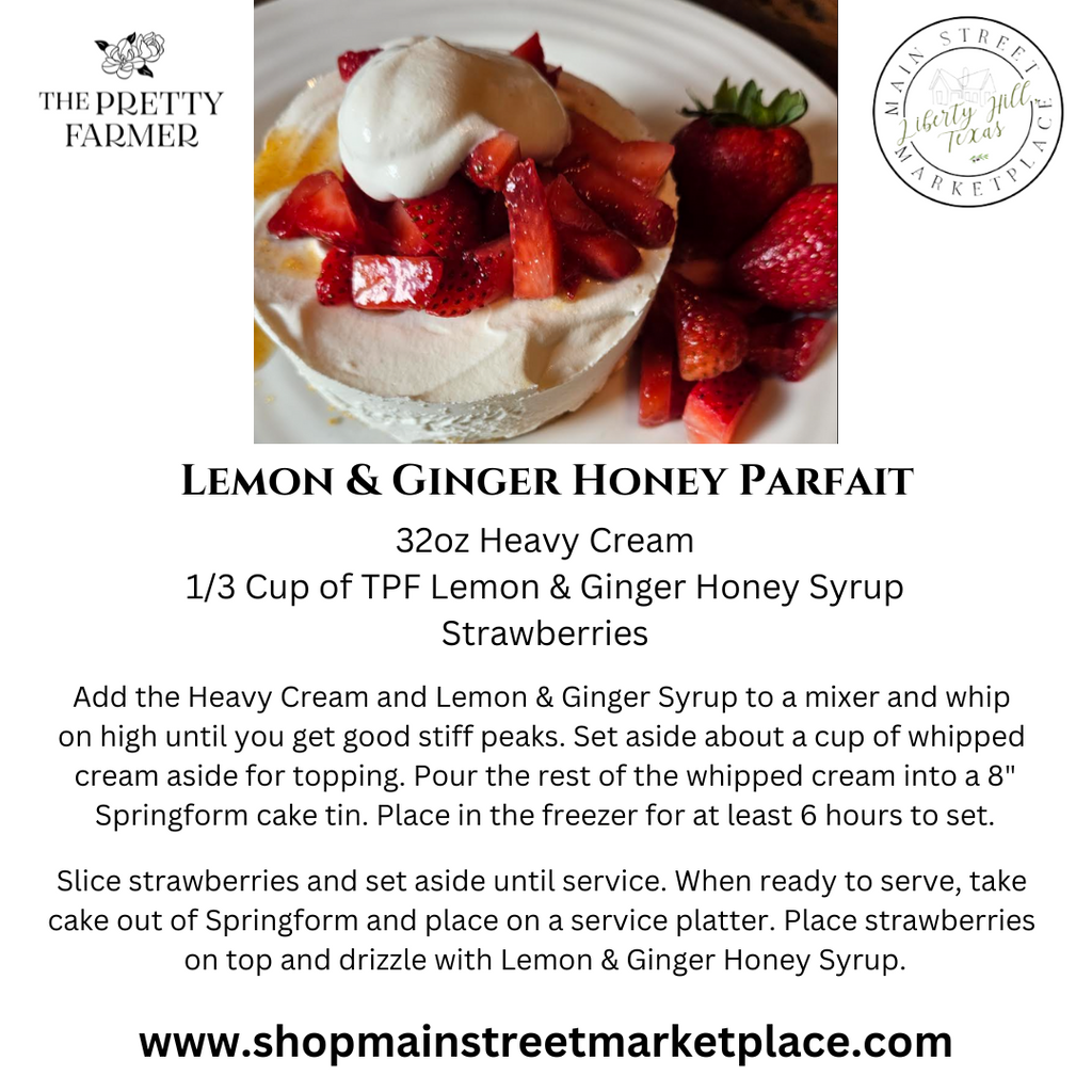 LEMON & GINGER HONEY SYRUP, 7oz FLASK