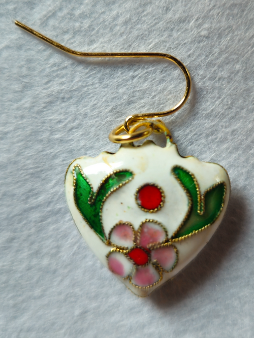 Garden Enamel Drop Earrings