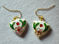 Garden Enamel Drop Earrings
