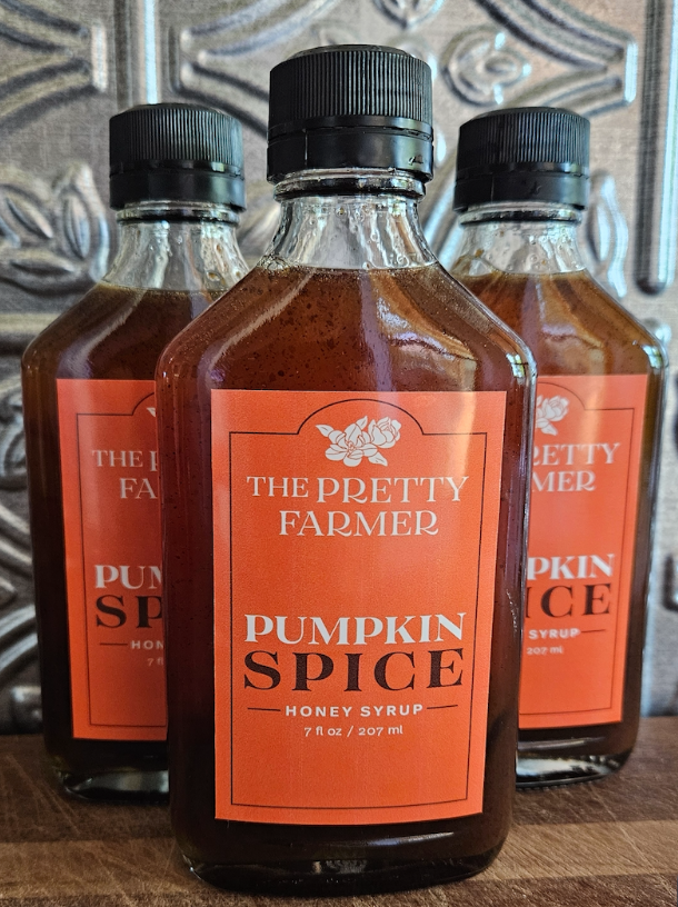 Pumpkin Spice Honey Syrup, 7oz